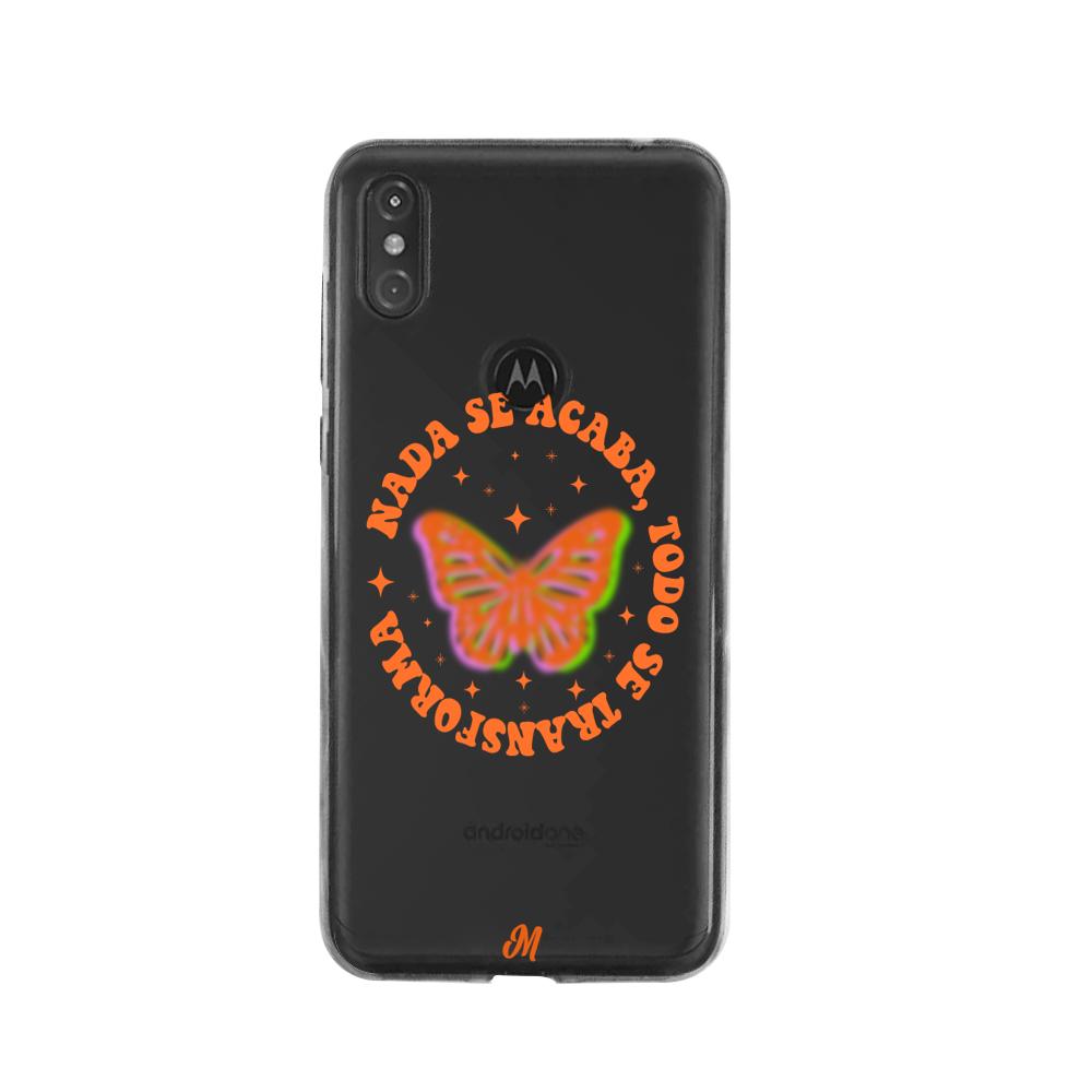 Case para Moto One nada se acaba todo se transforma - Mandala Cases