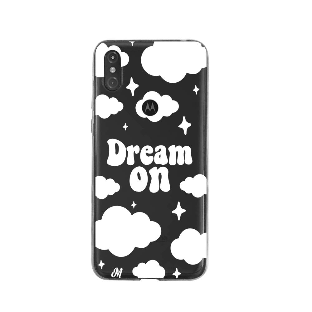 Case para Moto One Dream on blanco - Mandala Cases