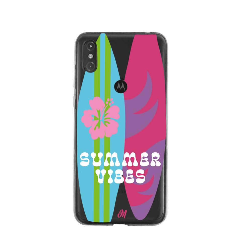 Case para Moto One Summer Vibes Surfers - Mandala Cases