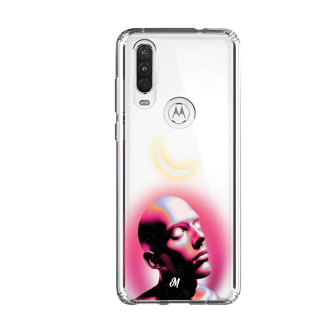 Cases para Motorola One Action Luna Vigilante - Mandala Cases