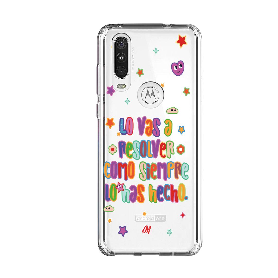 Cases para Motorola One Action LO VAS A RESOLVER - Mandala Cases