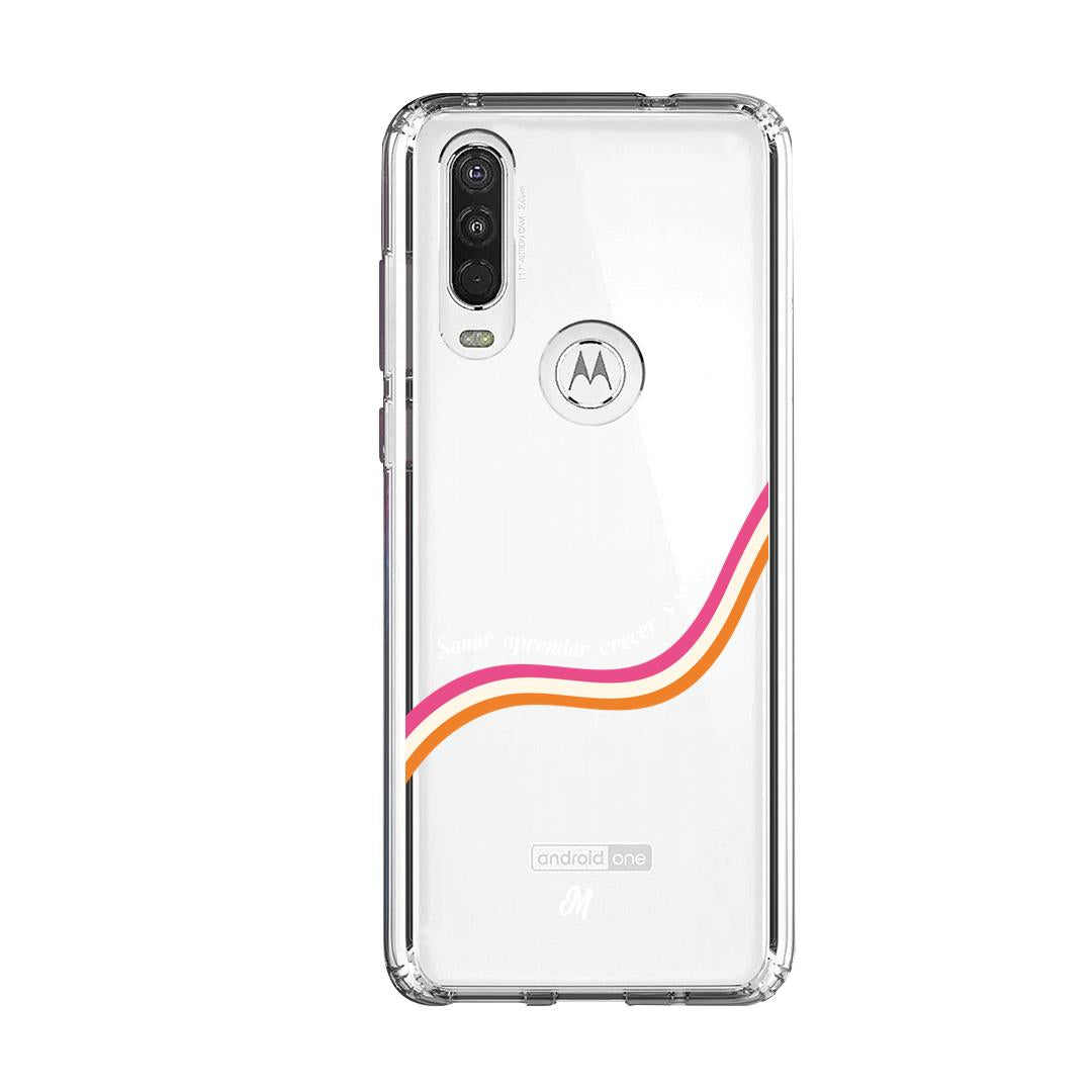 Cases para Motorola One Action  APRENDER - Mandala Cases