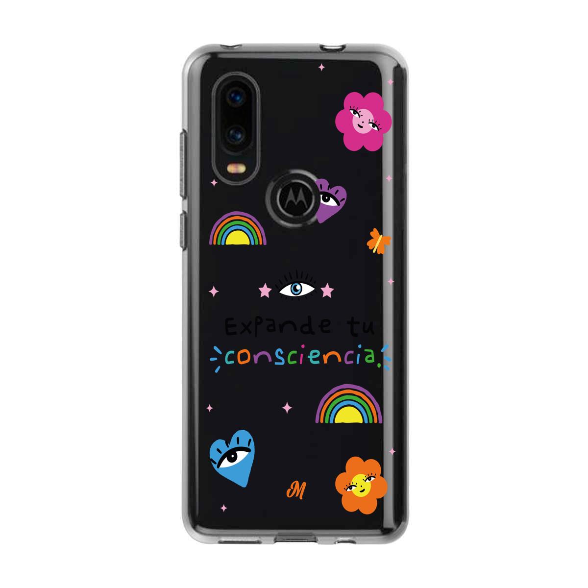 Cases para Motorola P40 EXPANDE TU CONSCIENCIA - Mandala Cases