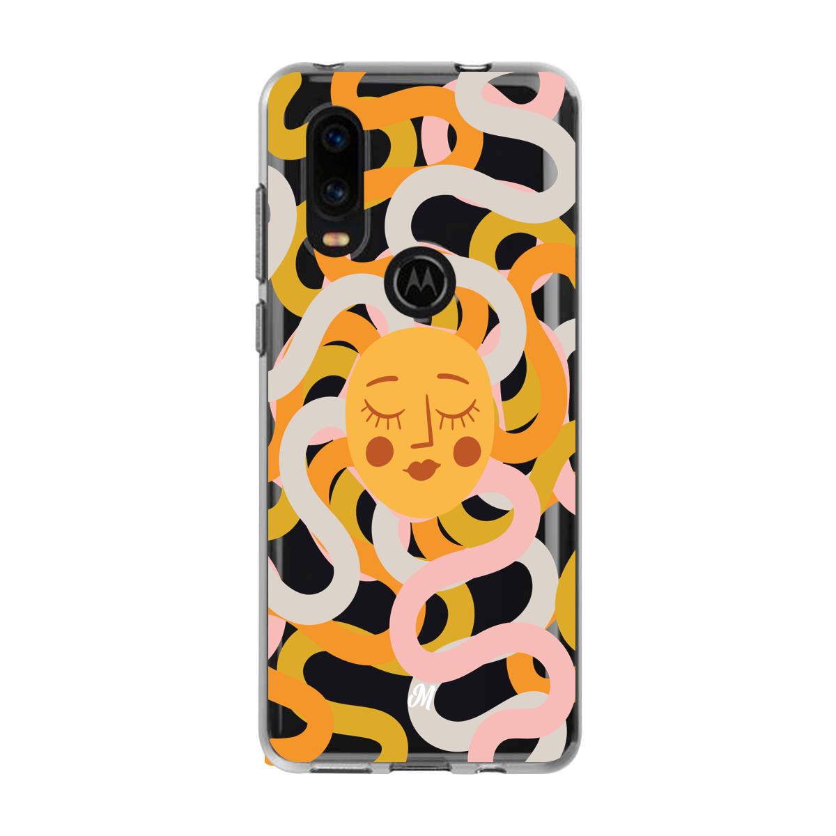 Cases para Motorola P40 SOL DE AMOR - Mandala Cases