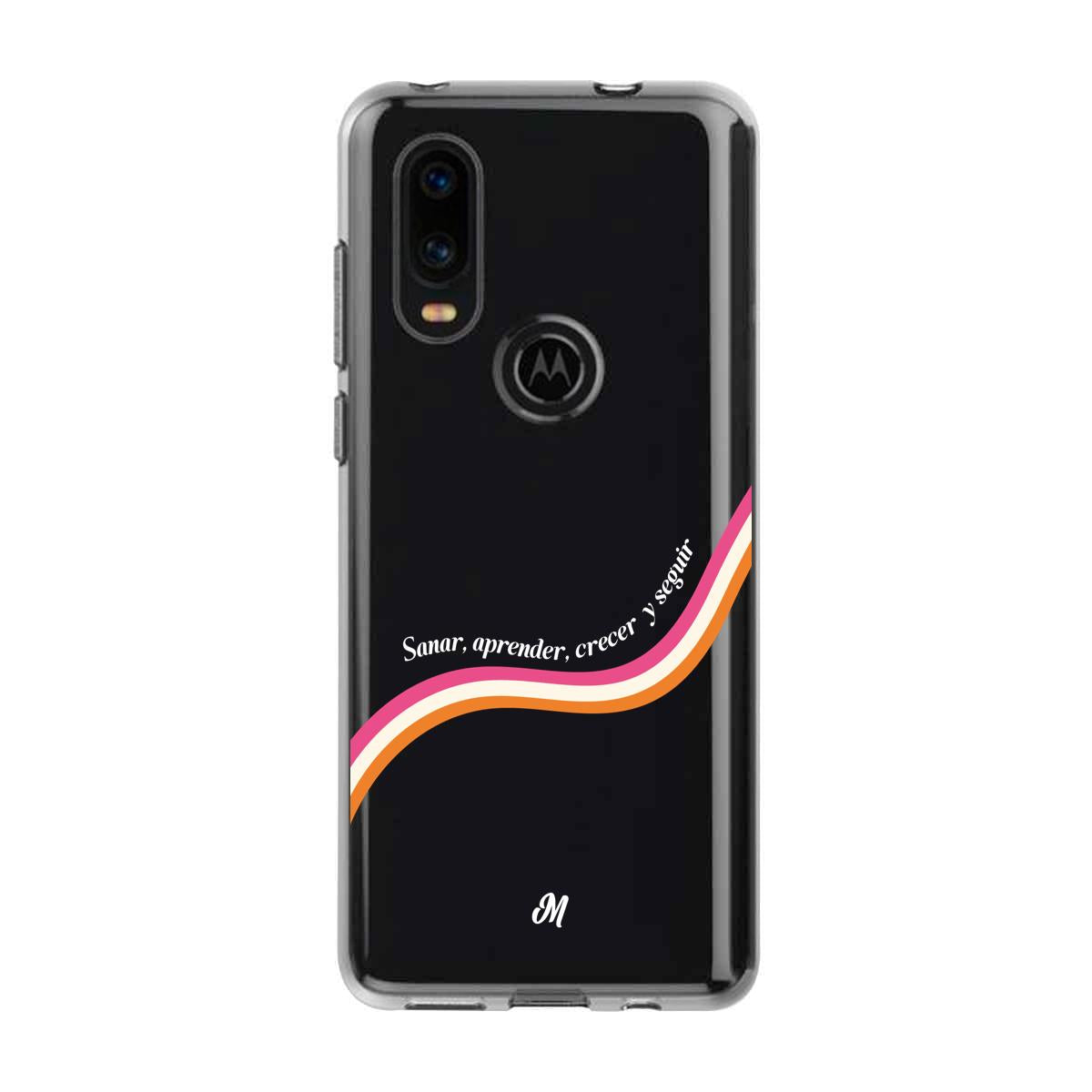 Cases para Motorola P40  APRENDER - Mandala Cases