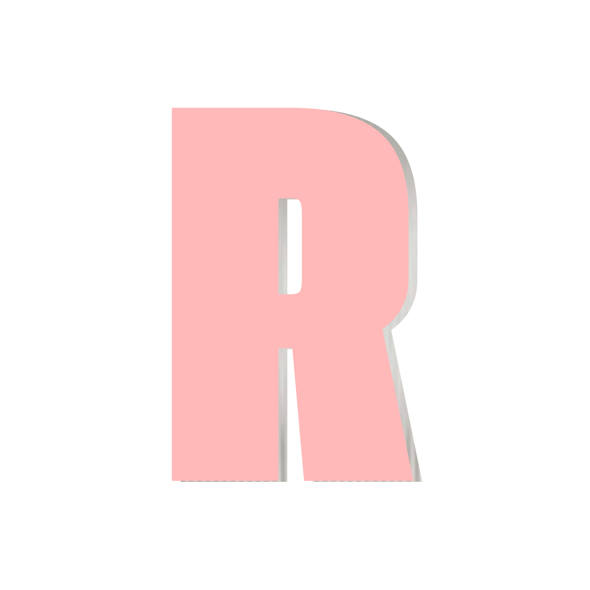 Letras Rosadas Sticky-charm