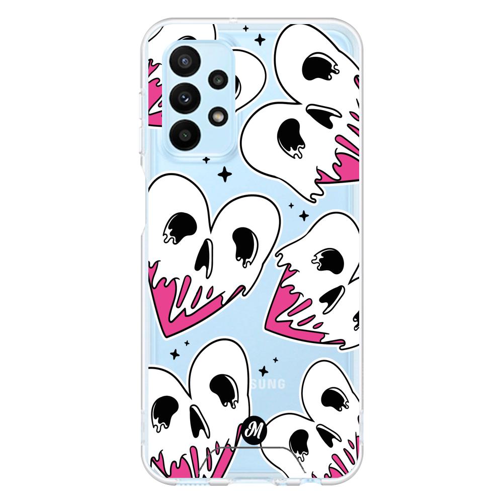 Cases para Samsung A13 4G Corazones calavera - Mandala Cases