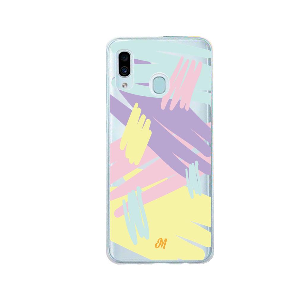 Case para Samsung A20 / A30 de Líneas locas - Mandala Cases