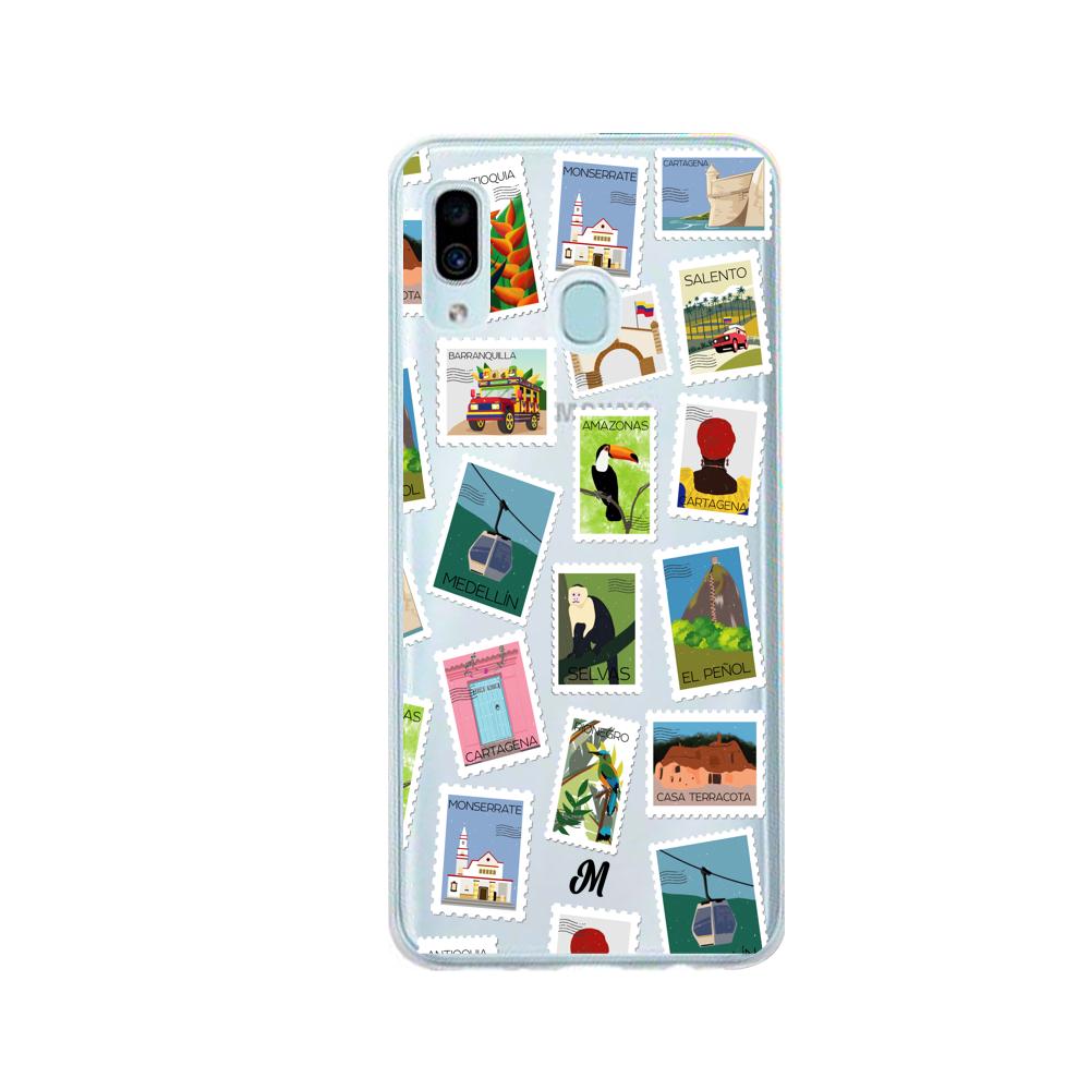 Case para Samsung A20 / A30 Estampa de Colombia - Mandala Cases