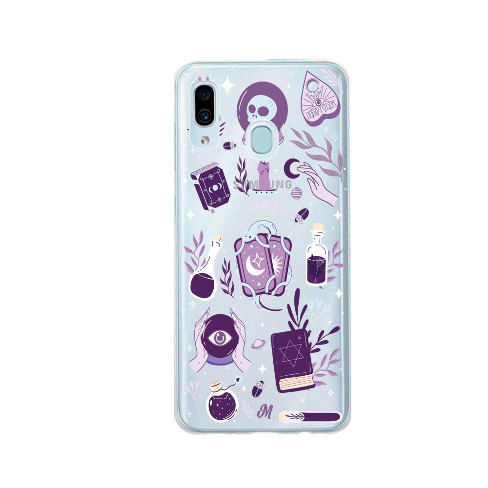 Case para Samsung A20 / A30 Místico Transparente - Mandala Cases