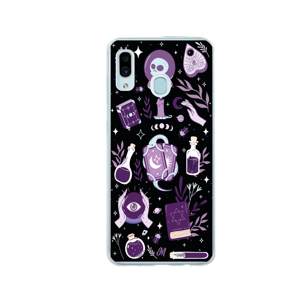 Case para Samsung A20 / A30 Místico Negro - Mandala Cases