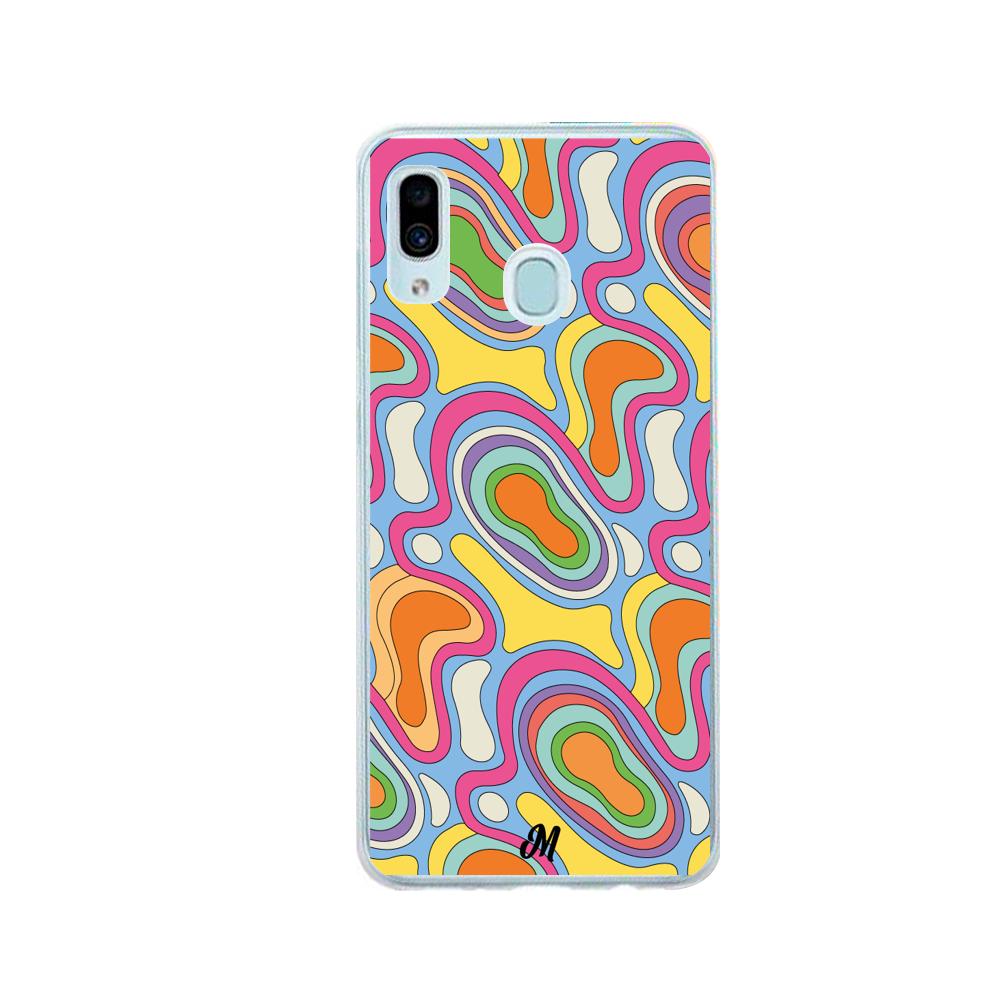 Case para Samsung A20 / A30 Hippie Art   - Mandala Cases