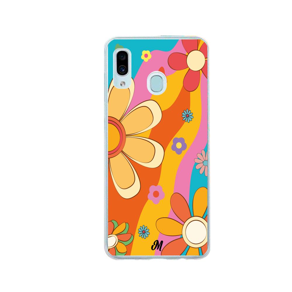 Case para Samsung A20 / A30 Hippie Flowers - Mandala Cases