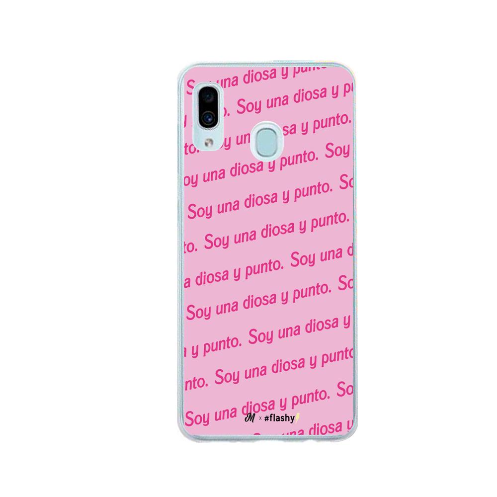 Case para Samsung A20 / A30 SOY UNA DIOSA Y PUNTO- Mandala Cases