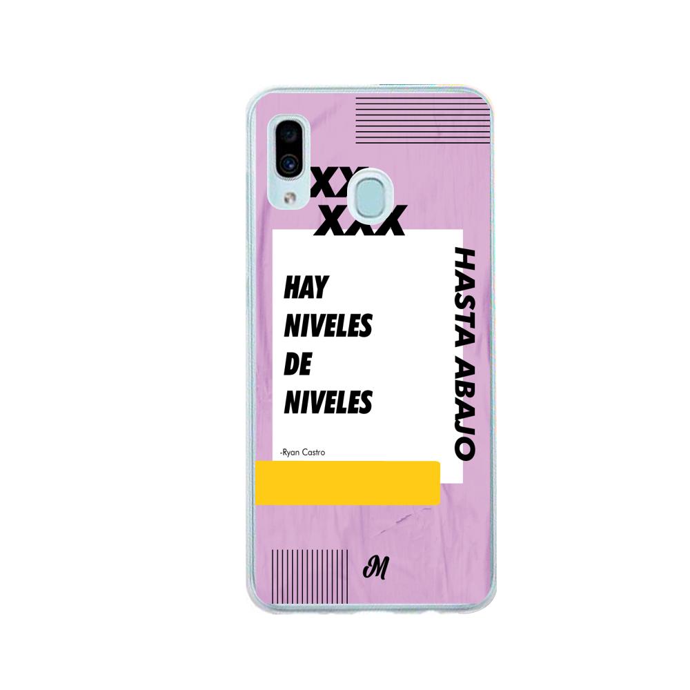 Case para Samsung A20 / A30 Hay niveles de niveles morado - Mandala Cases