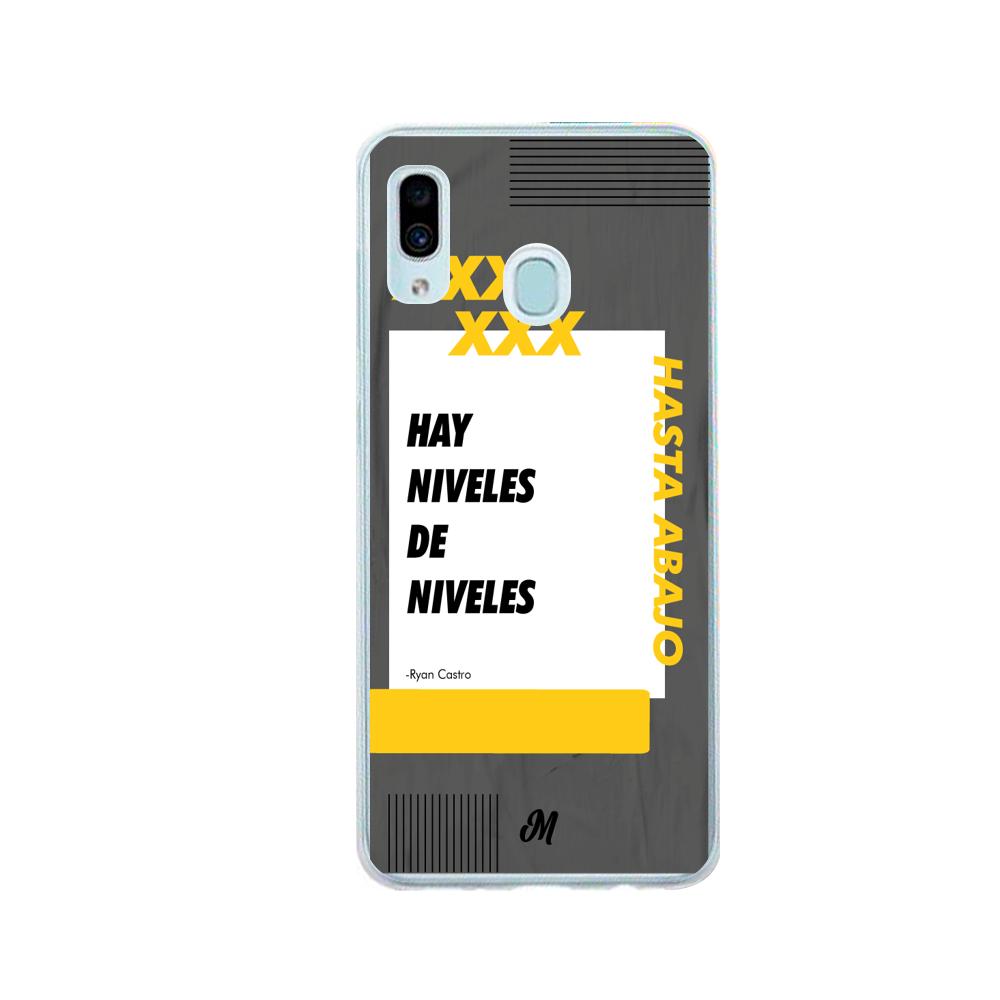 Case para Samsung A20 / A30 Hay niveles de niveles negro - Mandala Cases