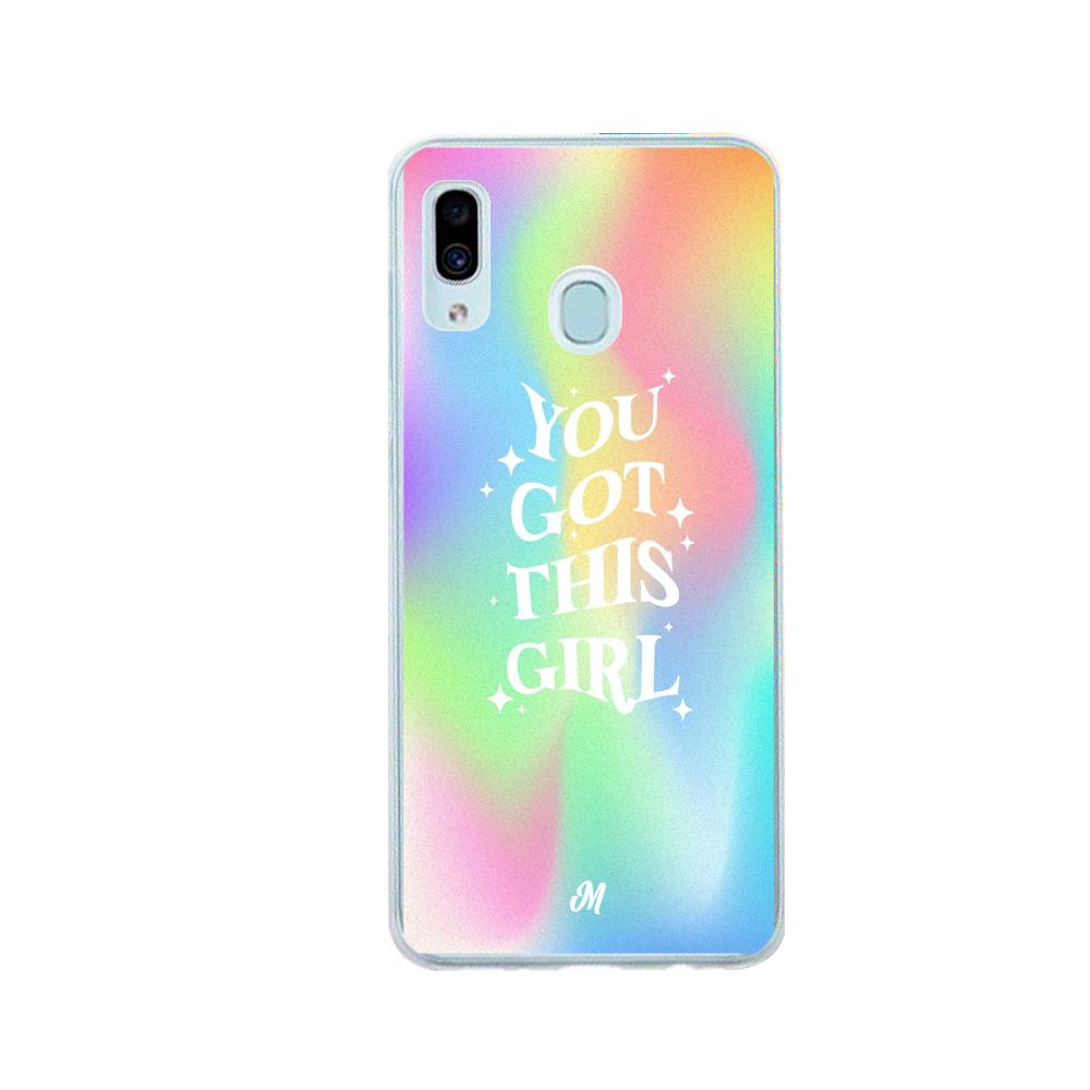 Case para Samsung A20 / A30 You got this girl  - Mandala Cases