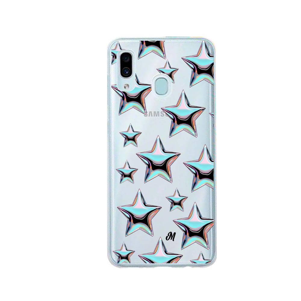 Case para Samsung A20 / A30 Estrellas tornasol  - Mandala Cases