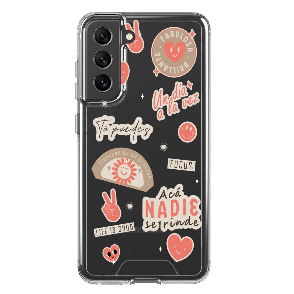 Cases para Samsung S21 FE LIFE IS GOOD - Mandala Cases