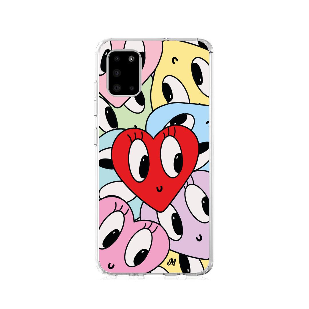 Funda Corazones felices Samsung