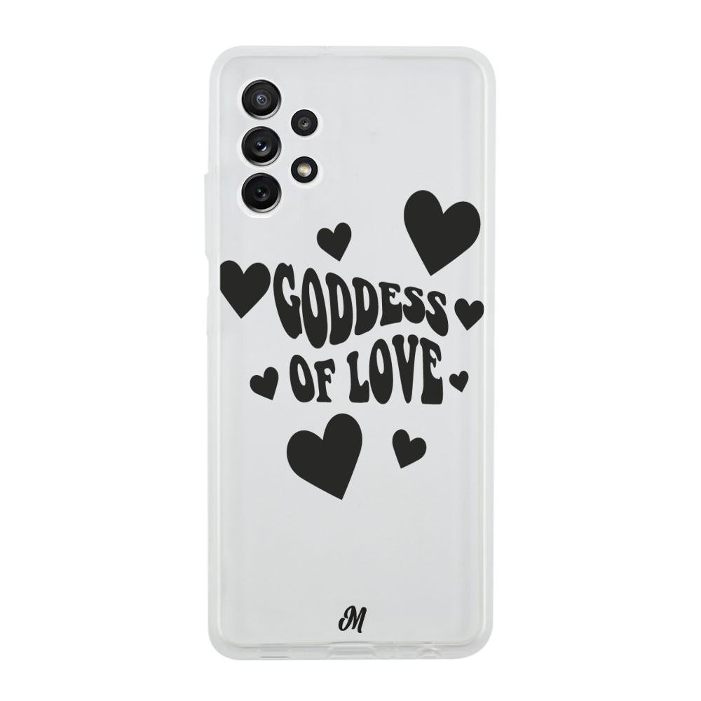 Funda Goddess of love negro Samsung