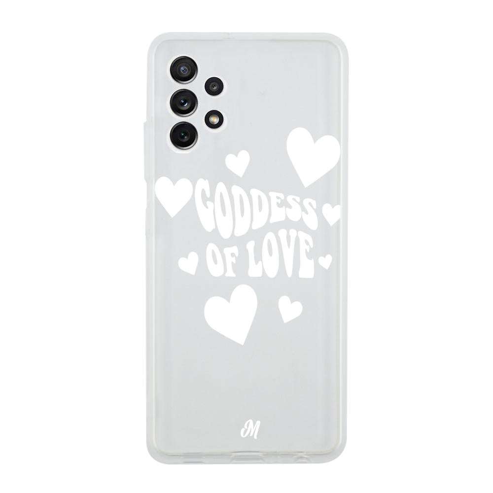 Funda Goddess of love blanco Samsung