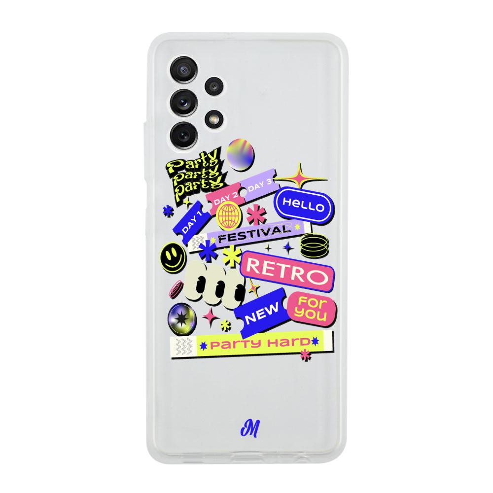 Funda Festival Stickers Samsung