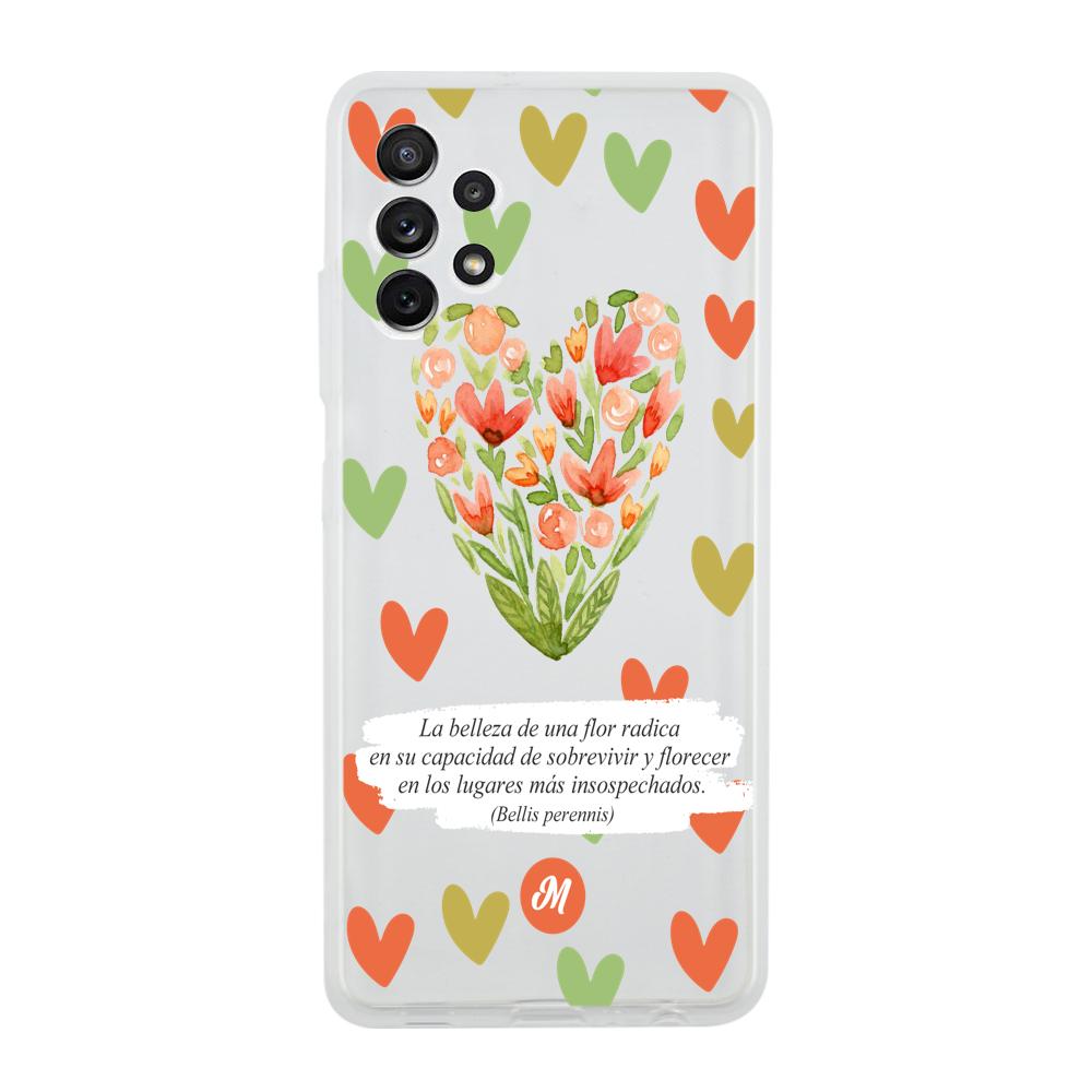 Funda Flores de colores Samsung