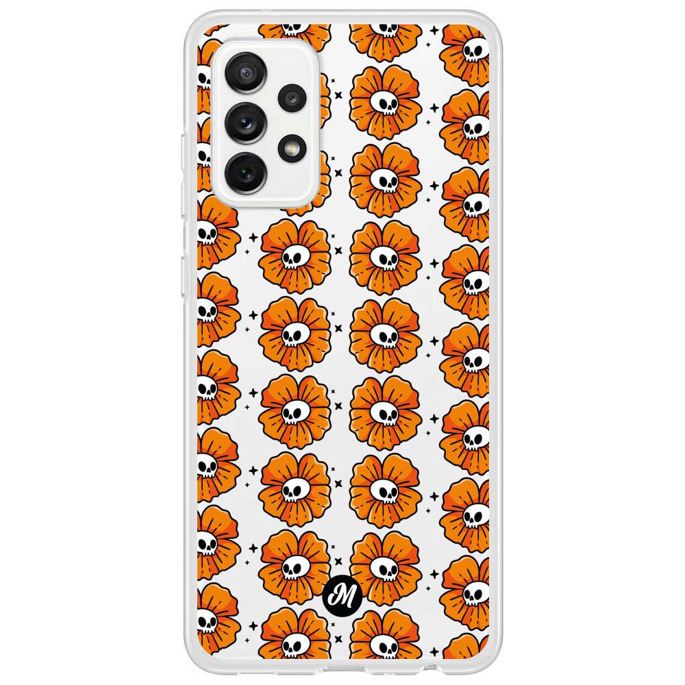 Cases para Samsung A72 4G Flor Calavera - Mandala Cases