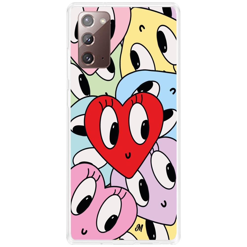 Funda Corazones felices Samsung