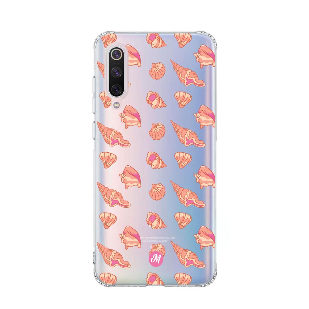 Cases para Xiaomi Mi 9 Caracol marino - Mandala Cases