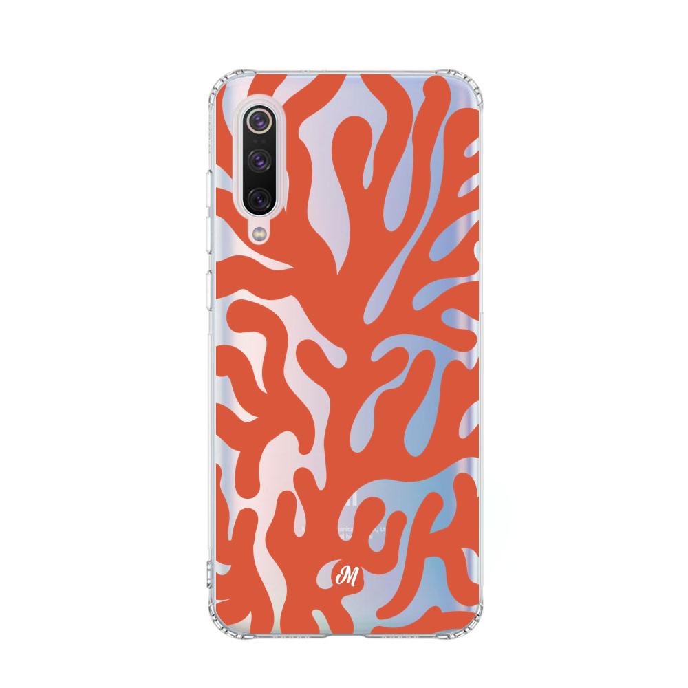 Cases para Xiaomi Mi 9 Coral textura - Mandala Cases