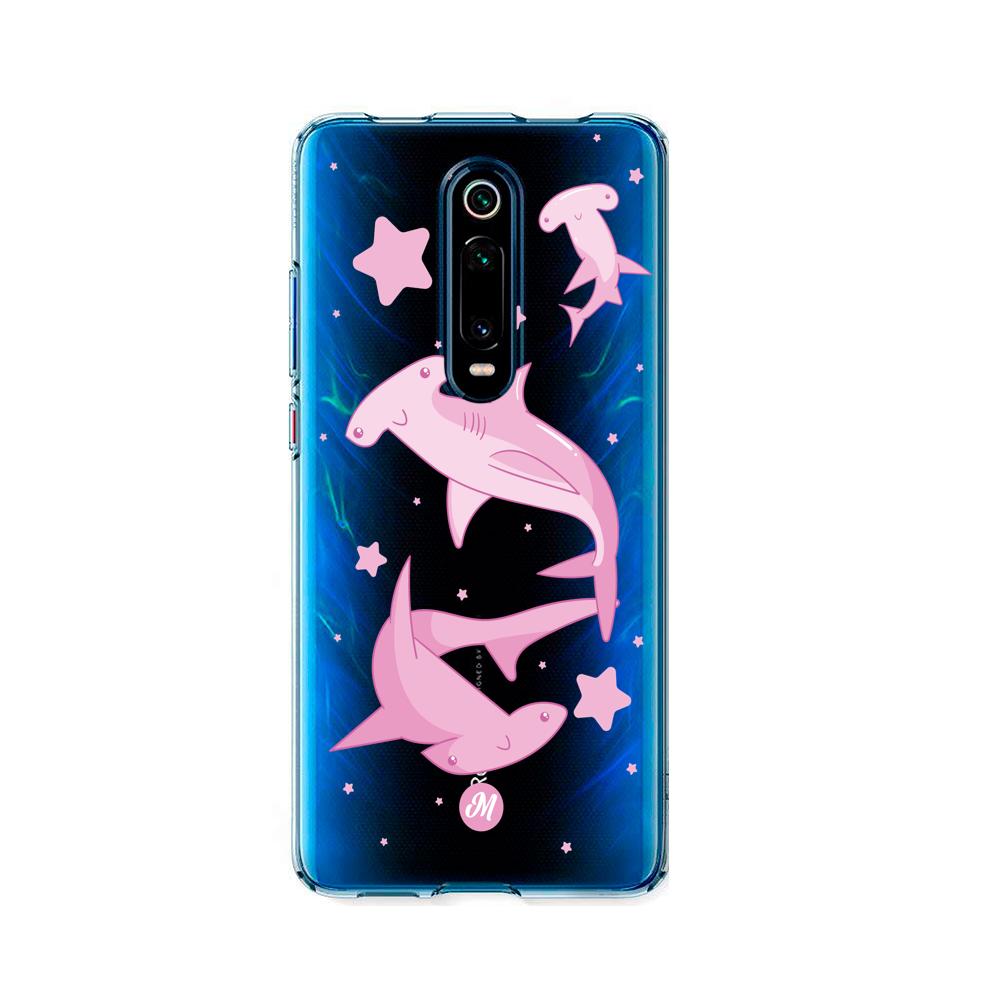 Cases para Xiaomi Mi 9T / 9TPro Tiburon martillo rosa - Mandala Cases