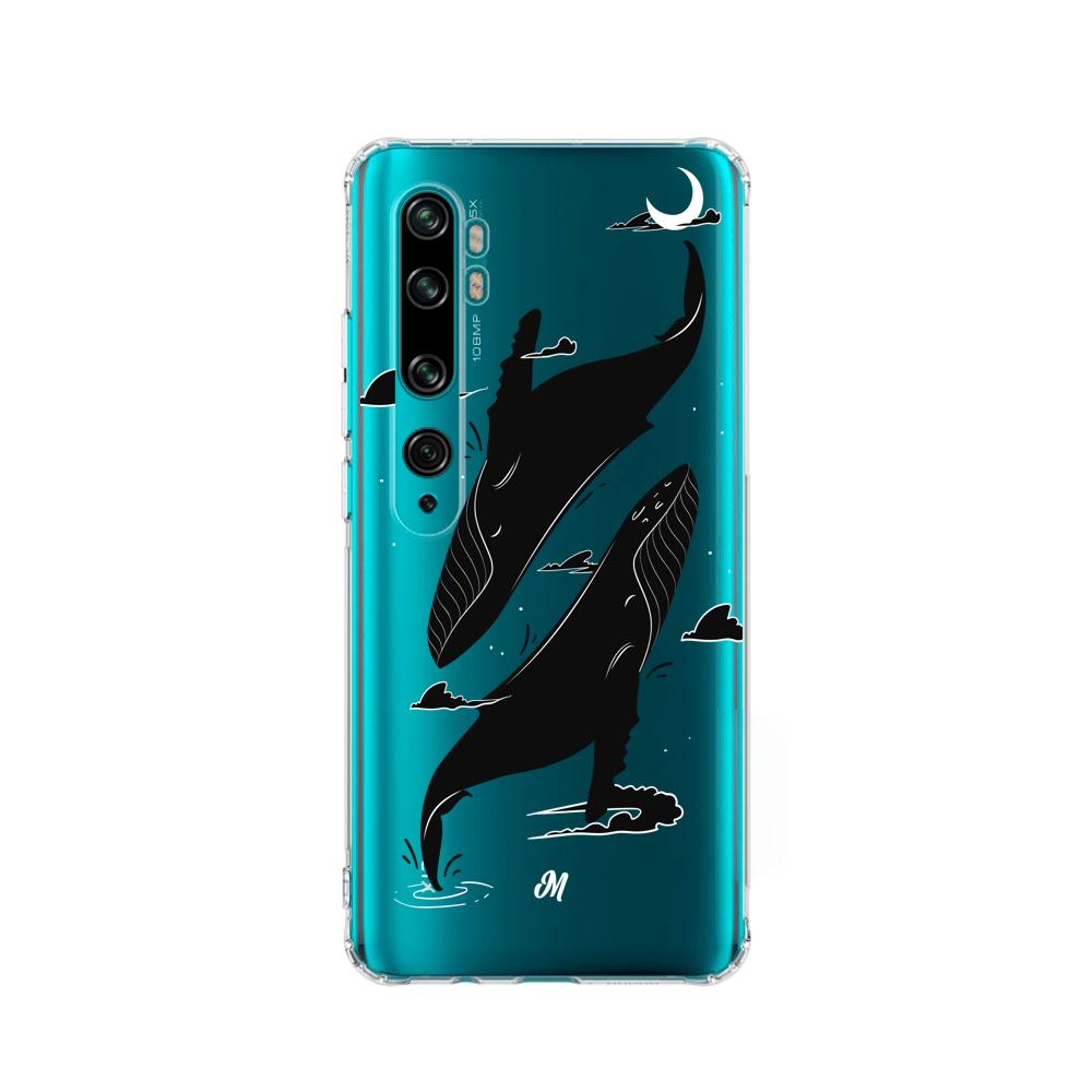 Cases para Xiaomi Mi 10 / 10pro Canto de ballena azul - Mandala Cases