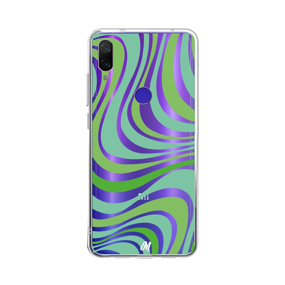 Case para Xiaomi Redmi note 7 Groovy verde - Mandala Cases