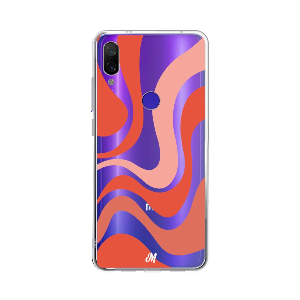 Case para Xiaomi Redmi note 7 Groovy rojo - Mandala Cases