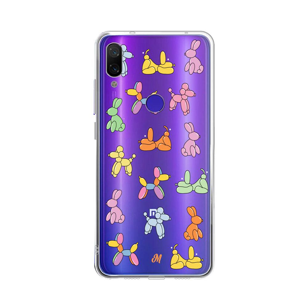 Case para Xiaomi Redmi note 7 Globos de mascotas - Mandala Cases