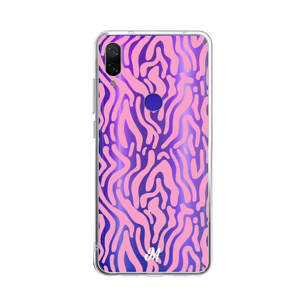 Case para Xiaomi Redmi note 7 Líneas Rosadas - Mandala Cases