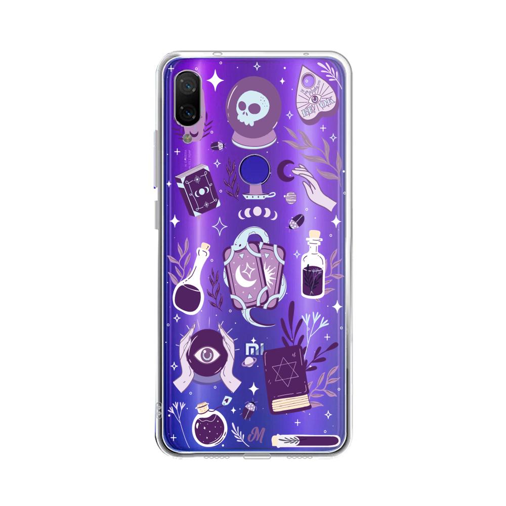 Case para Xiaomi Redmi note 7 Místico Transparente - Mandala Cases