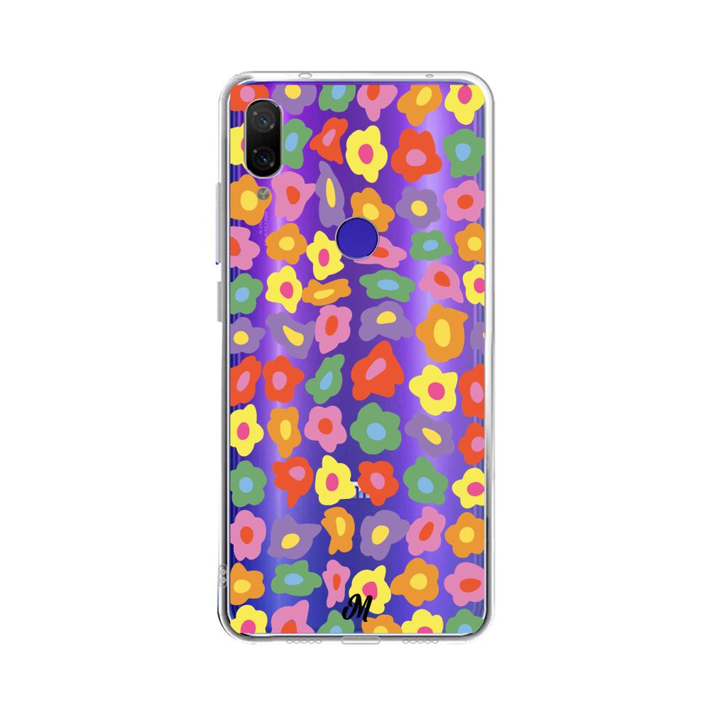 Case para Xiaomi Redmi note 7 Flores Retro   - Mandala Cases