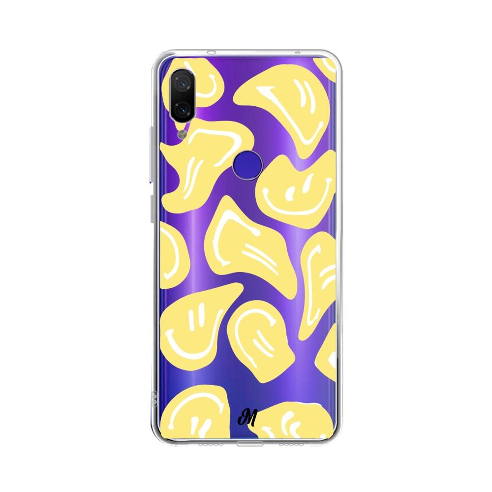 Case para Xiaomi Redmi note 7 Happy Face Amarillo-  - Mandala Cases