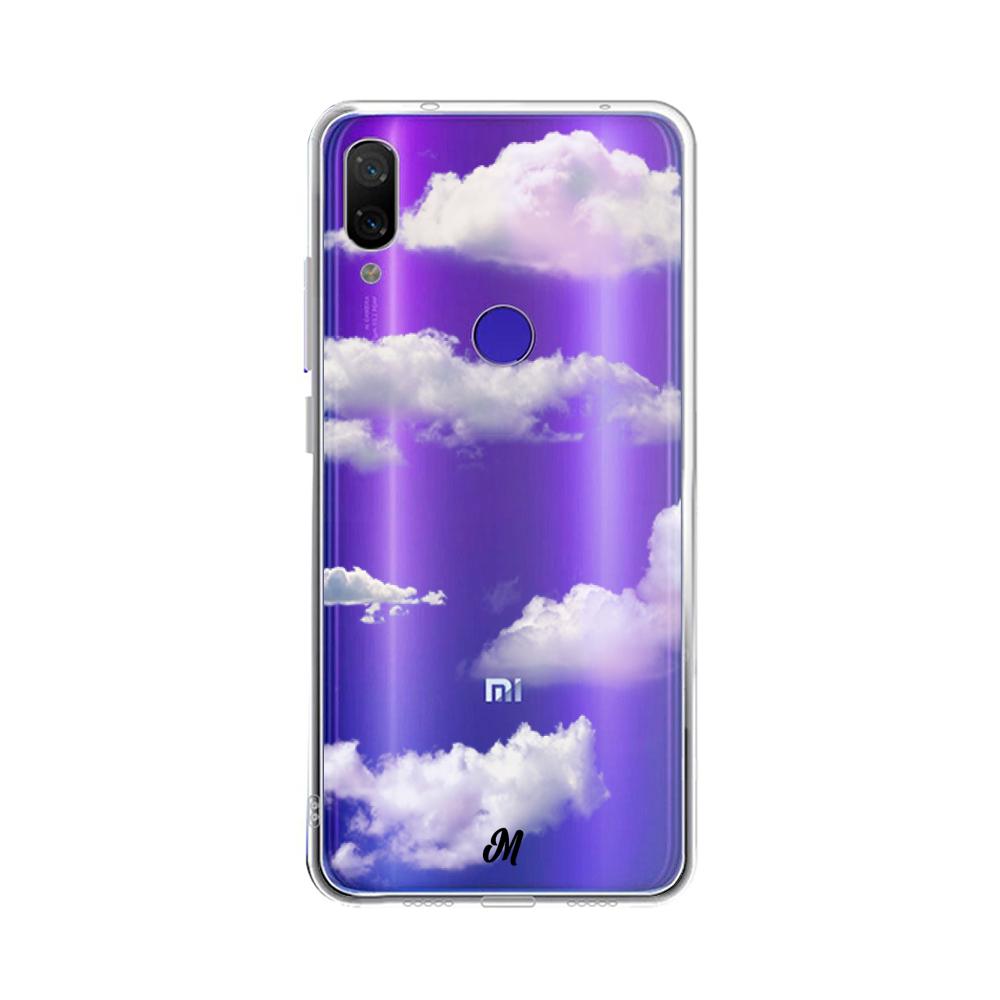 Case para Xiaomi Redmi note 7 Nubes Lila-  - Mandala Cases