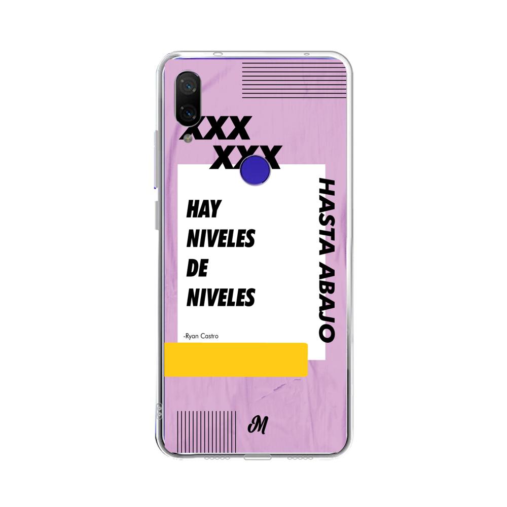 Case para Xiaomi Redmi note 7 Hay niveles de niveles morado - Mandala Cases