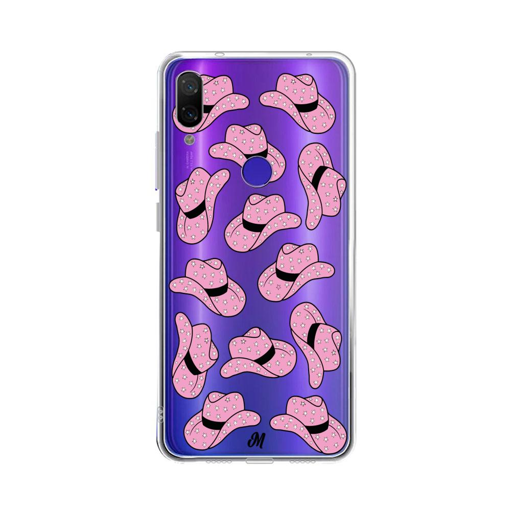 Case para Xiaomi Redmi note 7 sombrero vaquera rosado - Mandala Cases