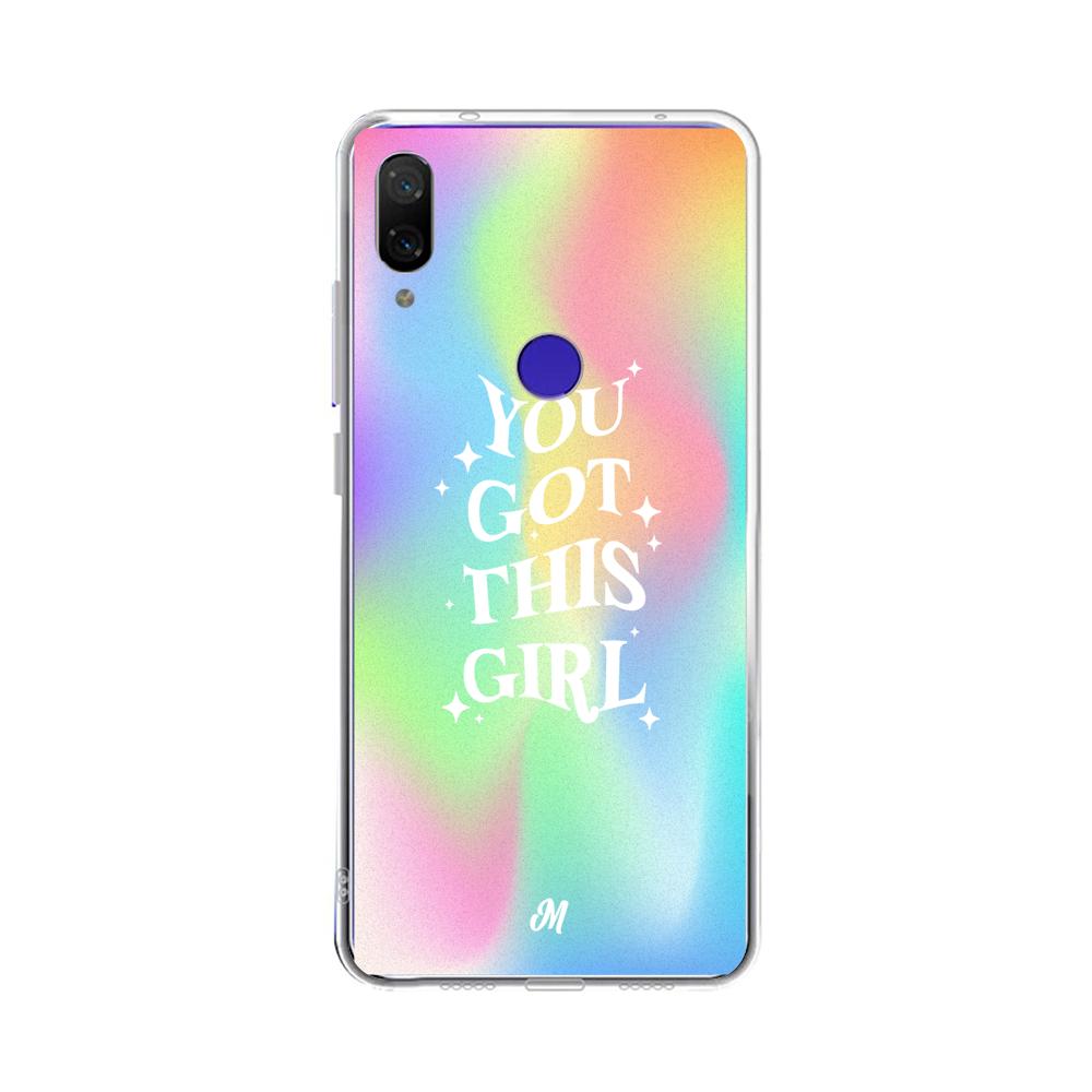 Case para Xiaomi Redmi note 7 You got this girl  - Mandala Cases