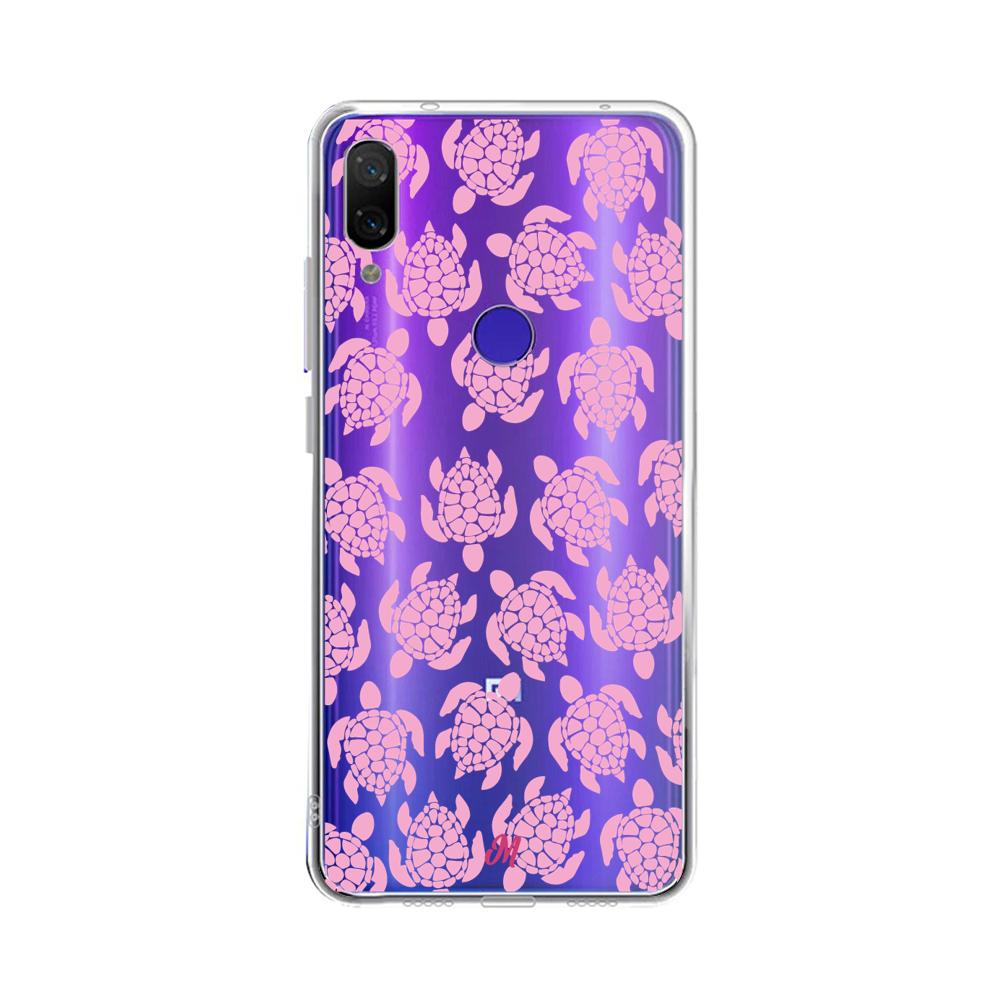 Case para Xiaomi Redmi note 7 Tortugas rosa - Mandala Cases