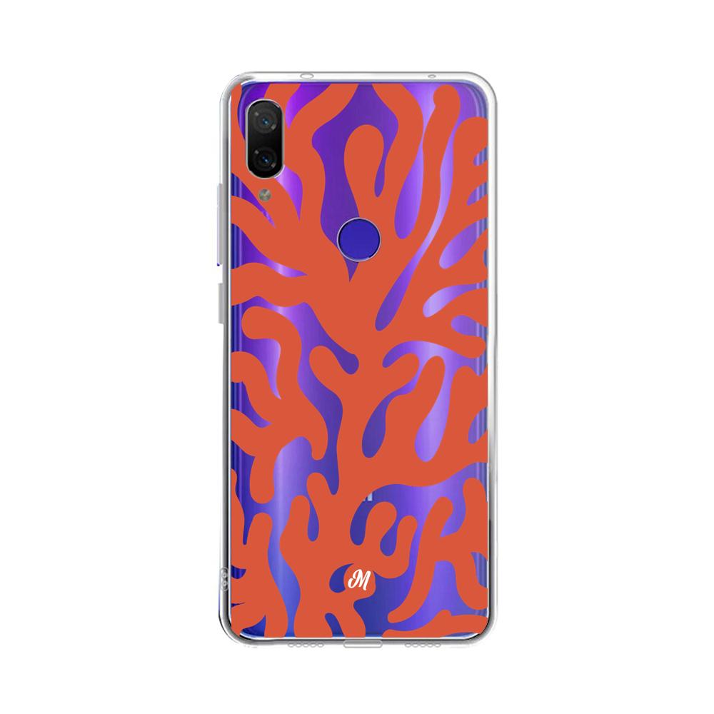 Cases para Xiaomi Redmi note 7 Coral textura - Mandala Cases