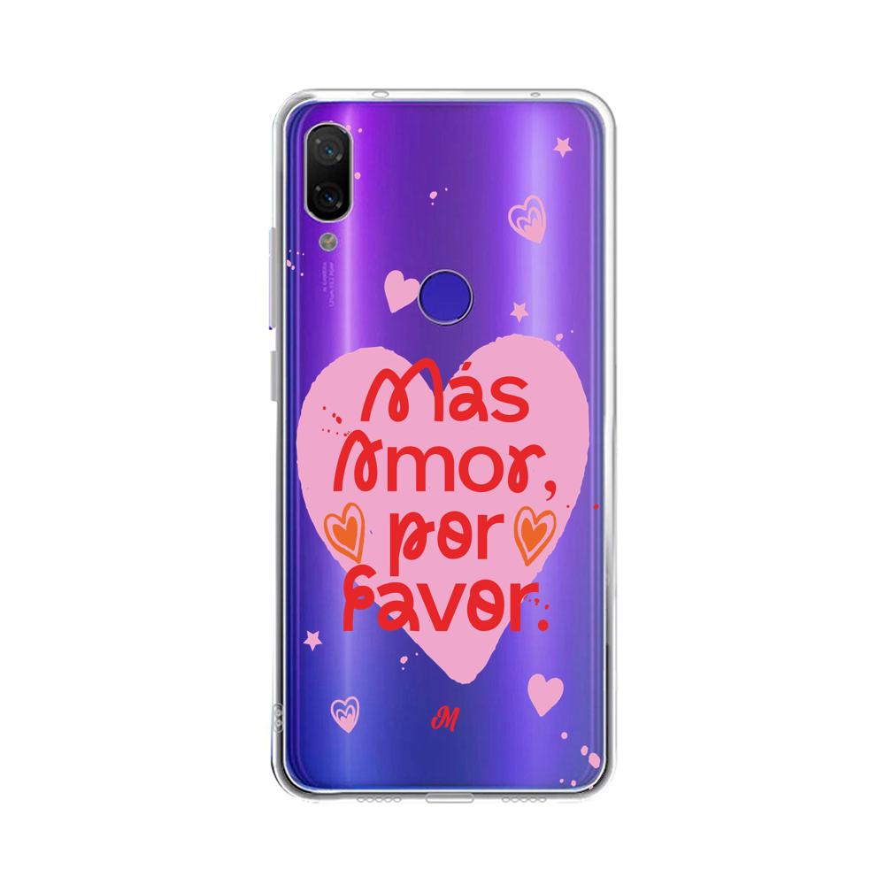 Cases para Xiaomi Redmi note 7 MÁS AMOR POR FAVOR - Mandala Cases