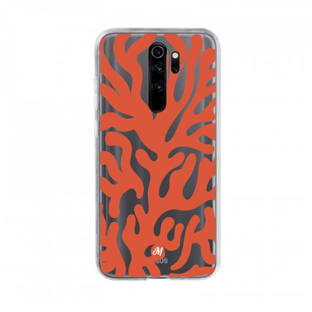 Cases para Xiaomi note 8 pro Coral textura - Mandala Cases