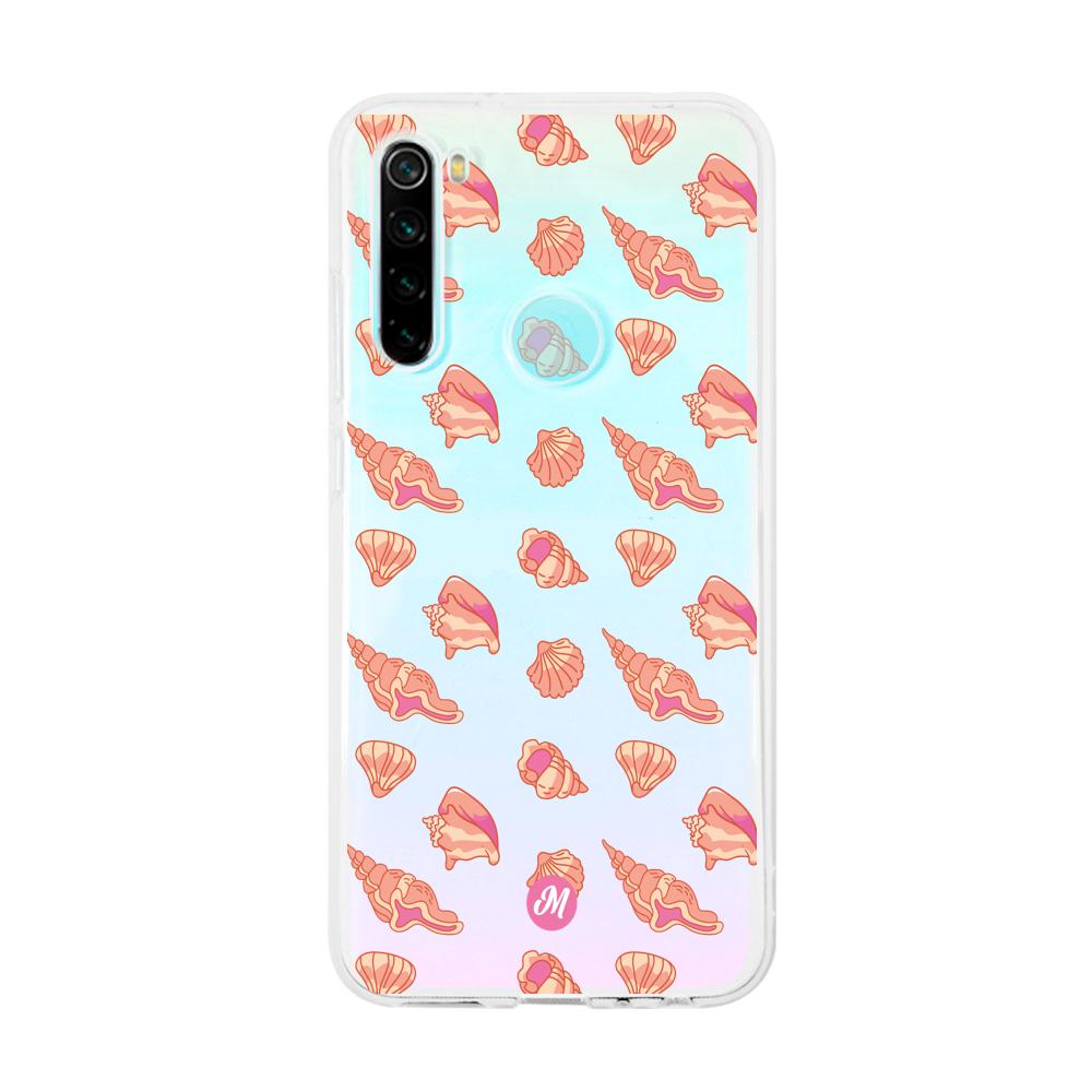 Cases para Xiaomi redmi note 8 Caracol marino - Mandala Cases